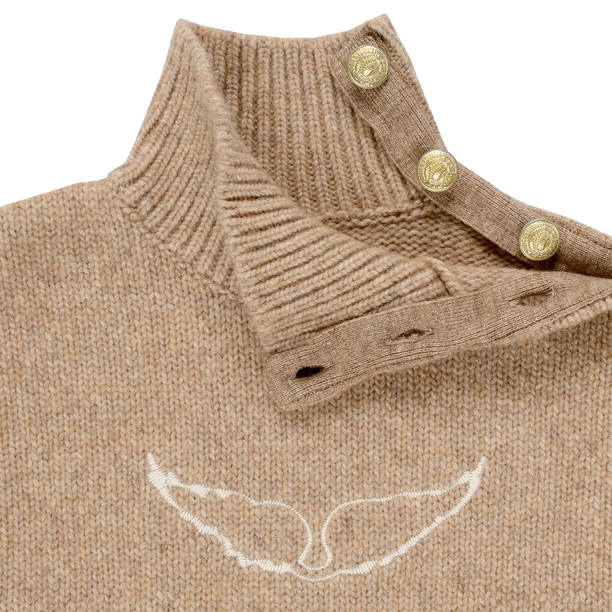 Girls' Sweaters Zadig & Voltaire Beige