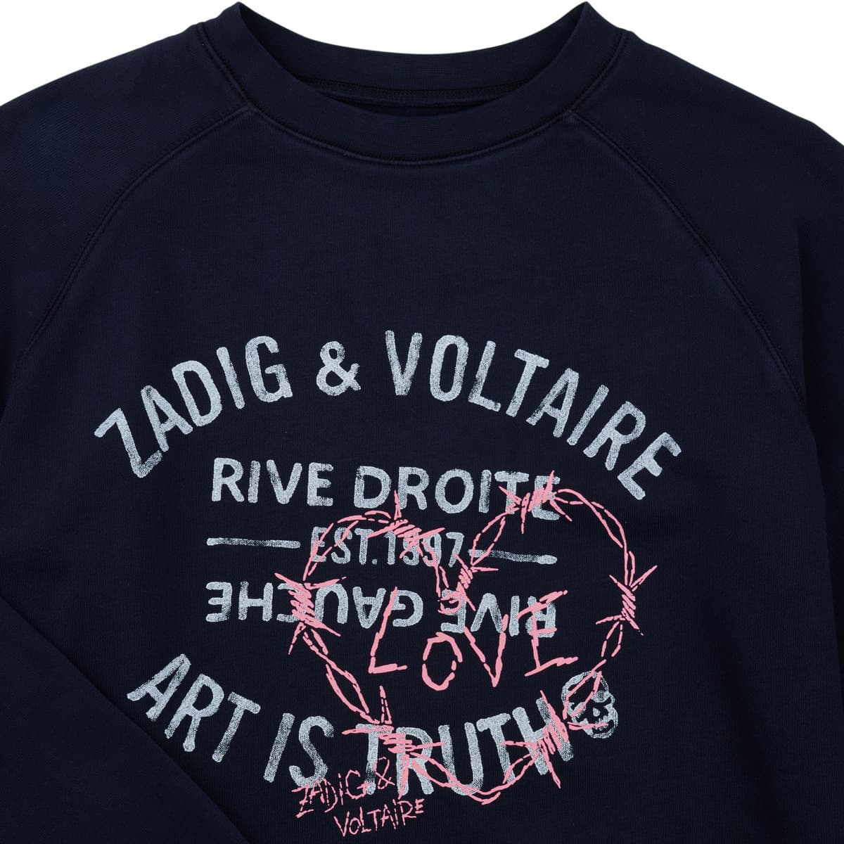 Girls' T-Shirts Zadig & Voltaire Blue