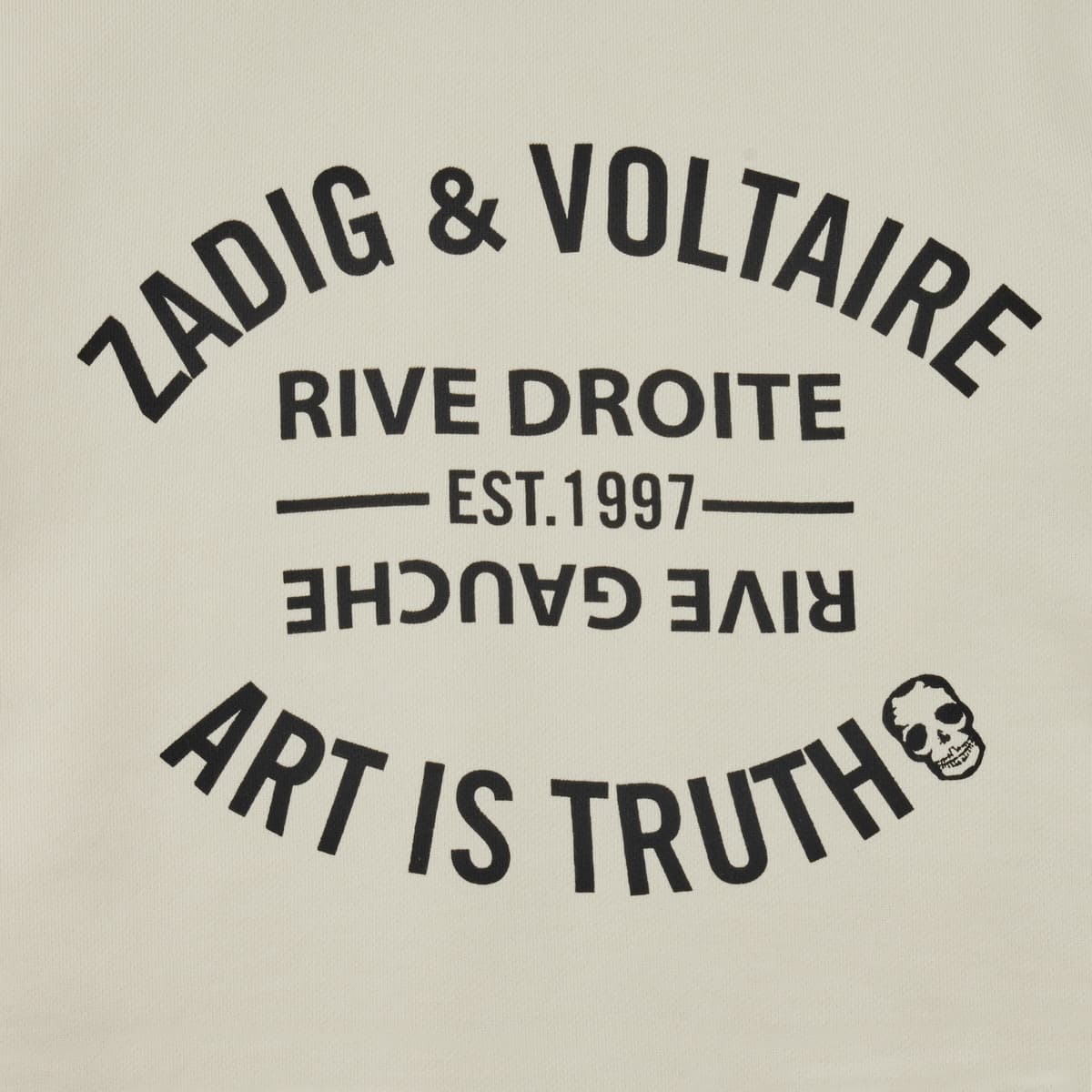 Boys' T-Shirts Zadig & Voltaire Beige