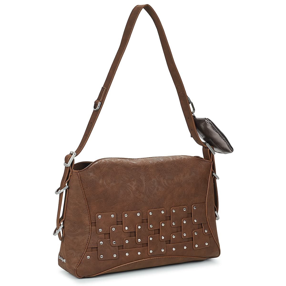 Women's Shoulder Bags Desigual Brown