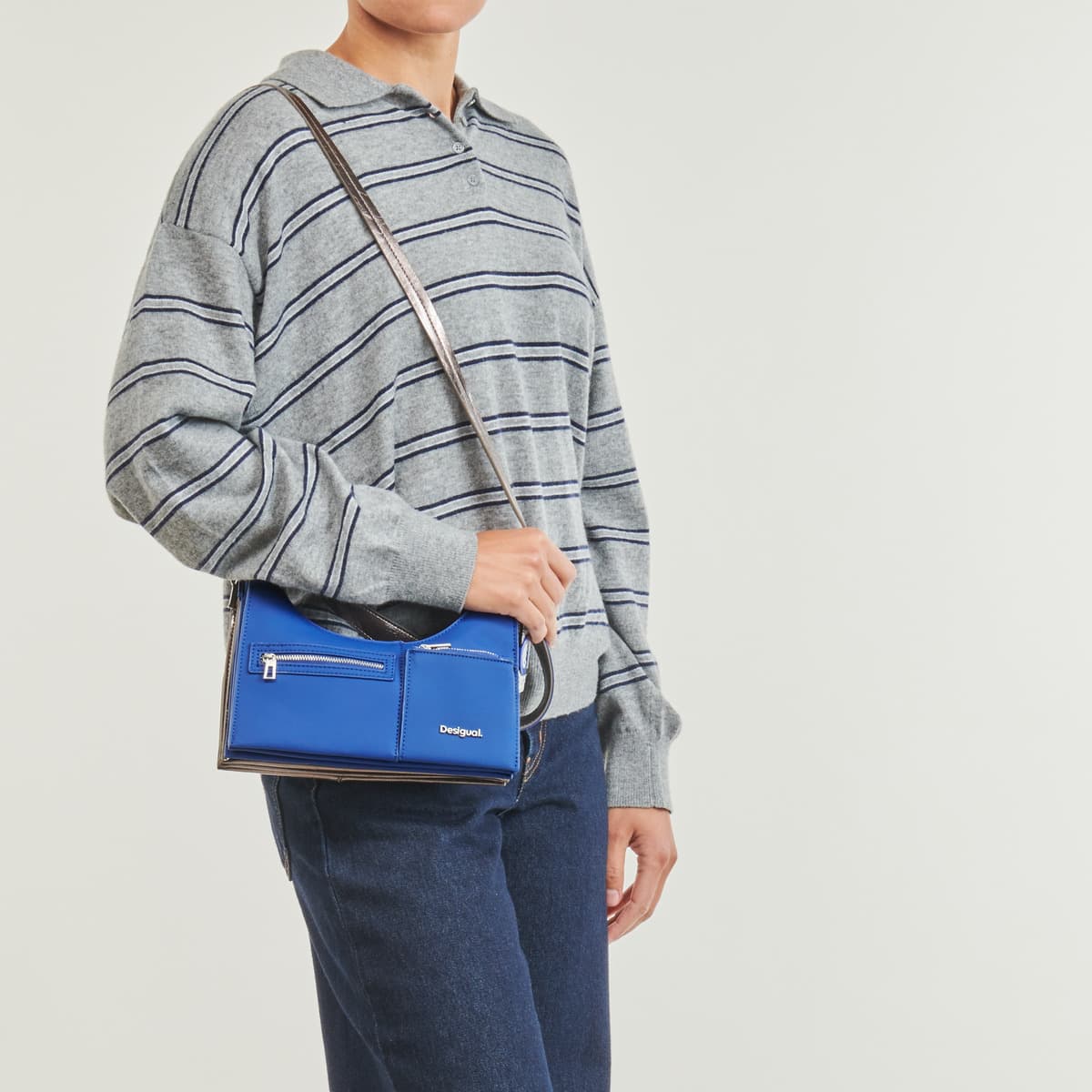 Women's Shoulder Bags Desigual Blue