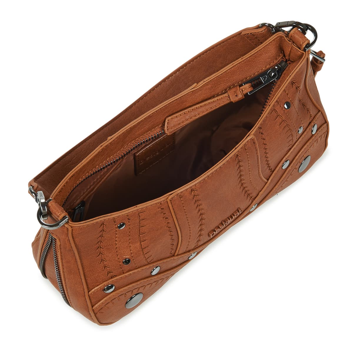 Women's Shoulder Bags Desigual Brown