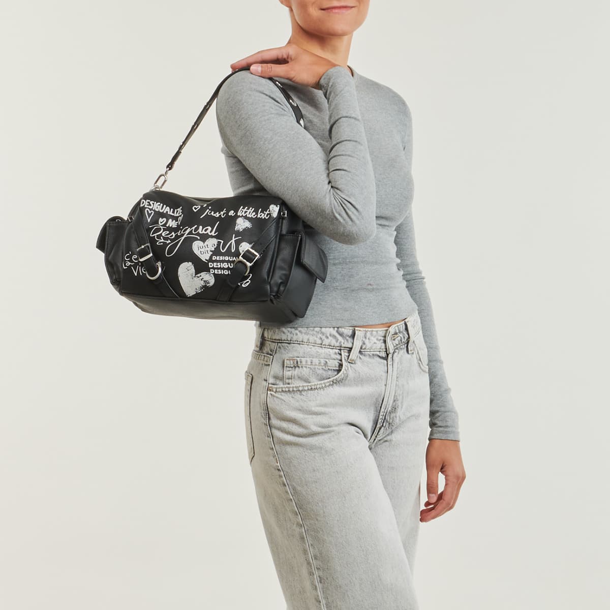 Women's Shoulder Bags Desigual Black