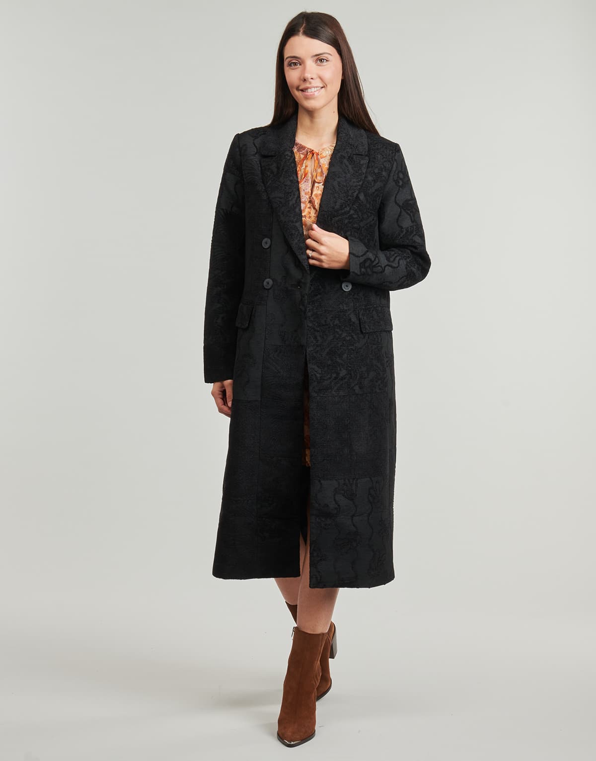 Women's Coats Desigual Black