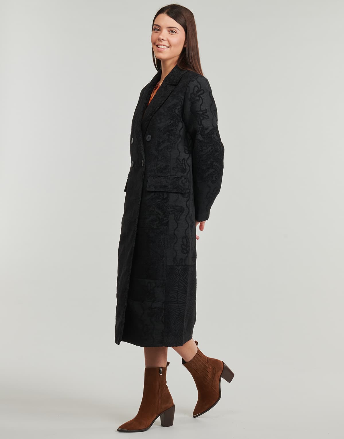 Women's Coats Desigual Black