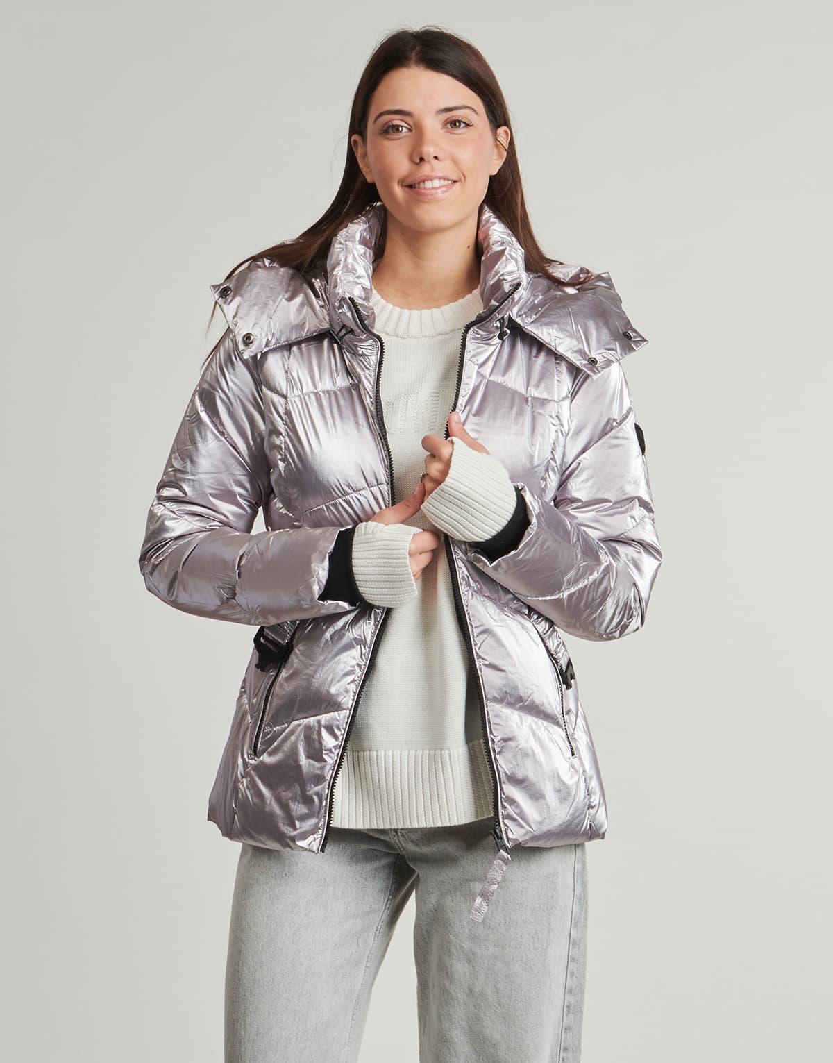 Women's Jackets Desigual Silver