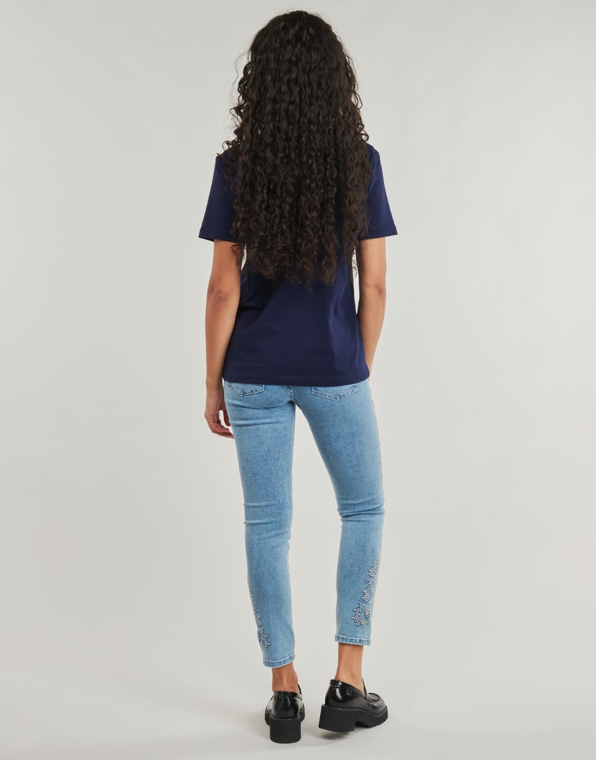 Women's T-Shirts Desigual Blue