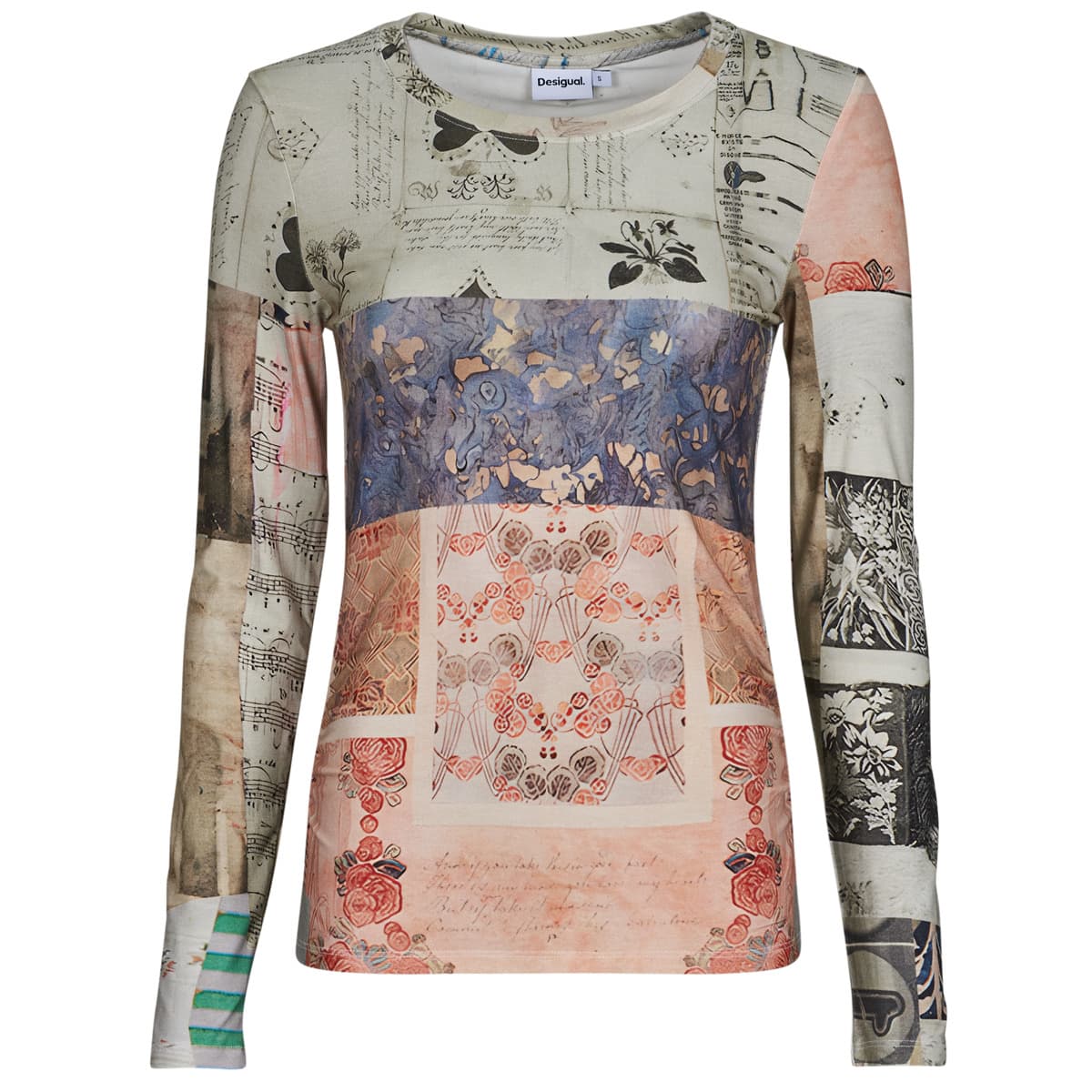 Women's T-Shirts Desigual Multicolor