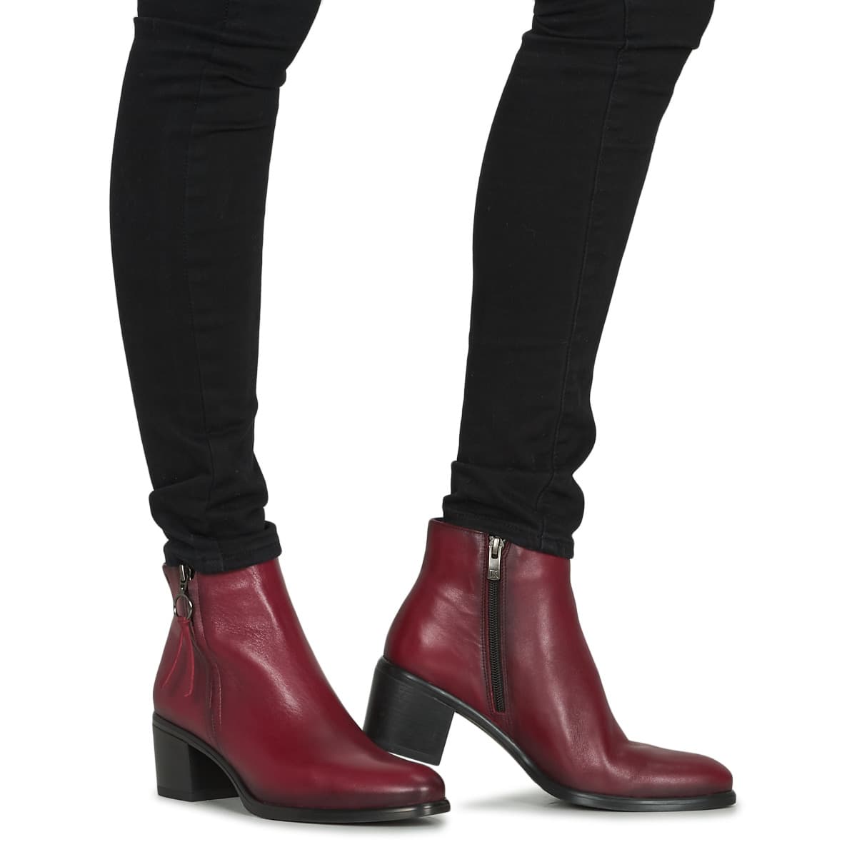 Women's Ankle Boots Dorking Red