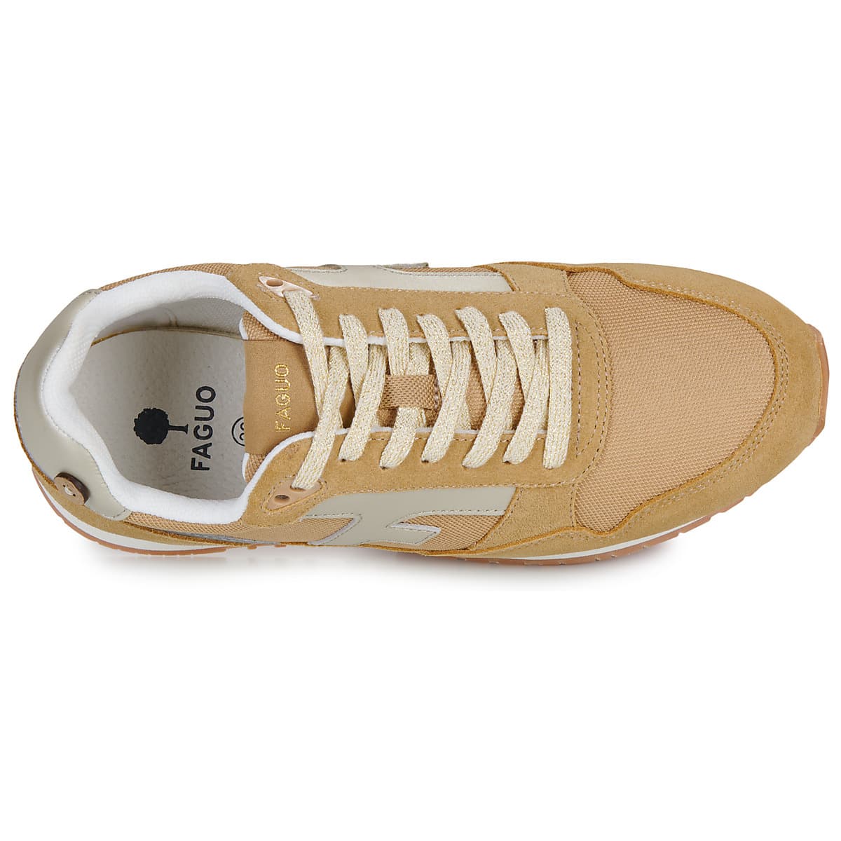 Women's Sneakers Faguo Beige