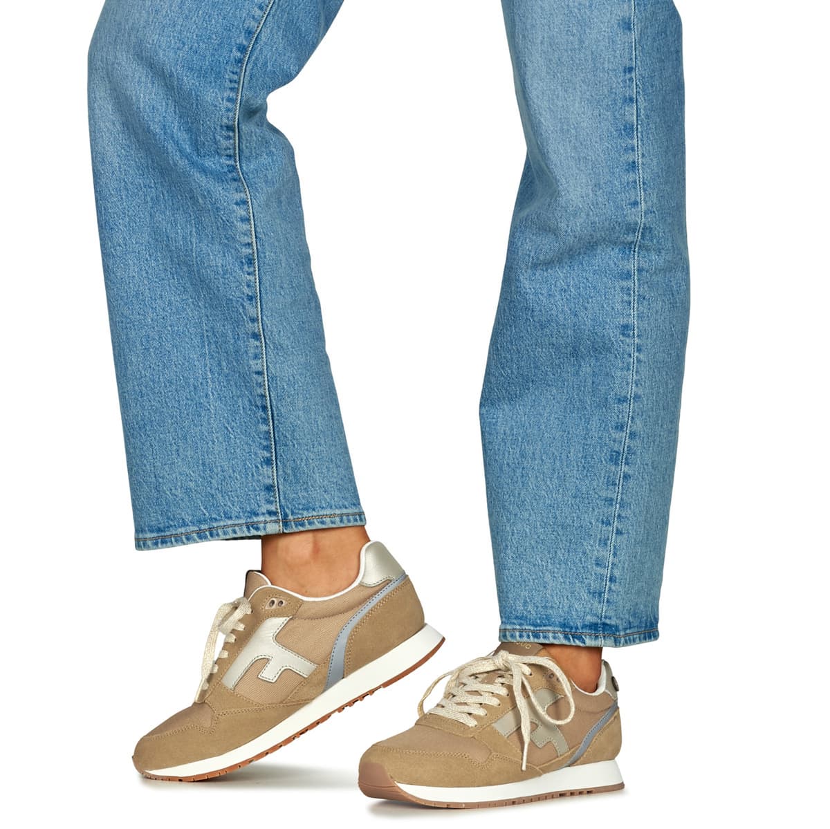 Women's Sneakers Faguo Beige