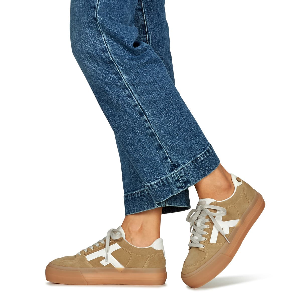 Women's Sneakers Faguo Brown