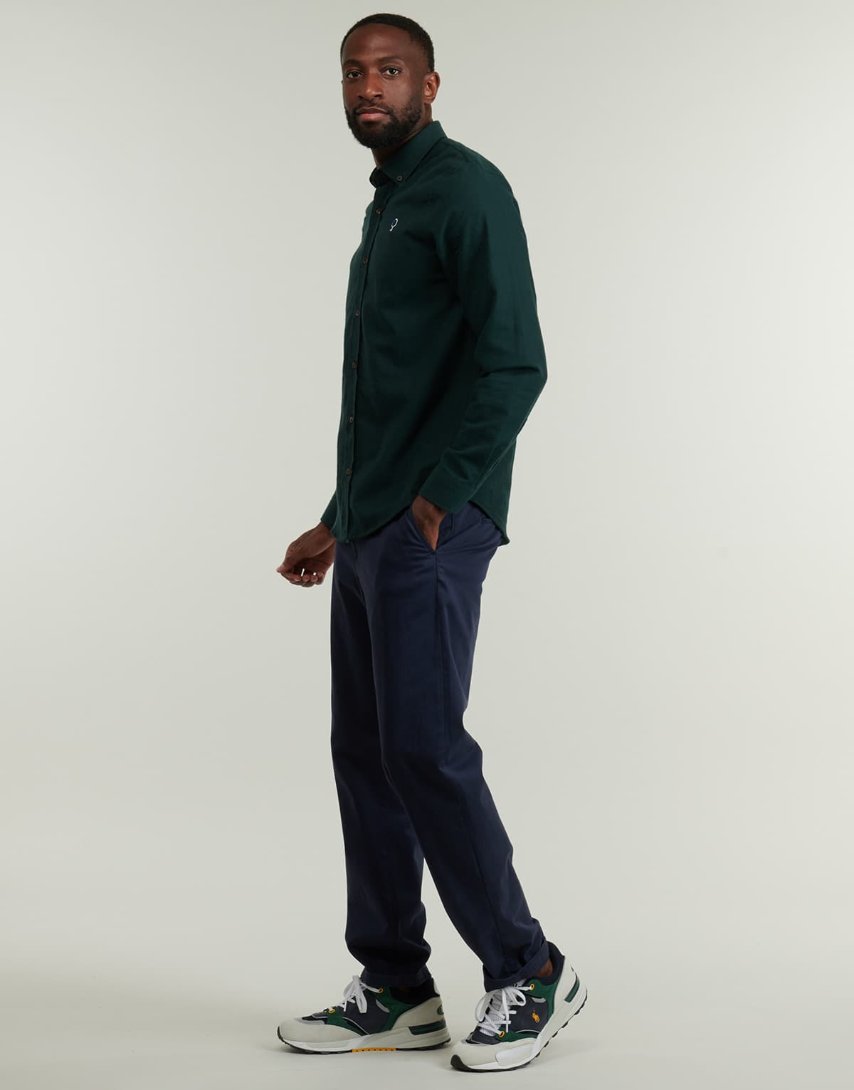 Men's Shirts Faguo Green