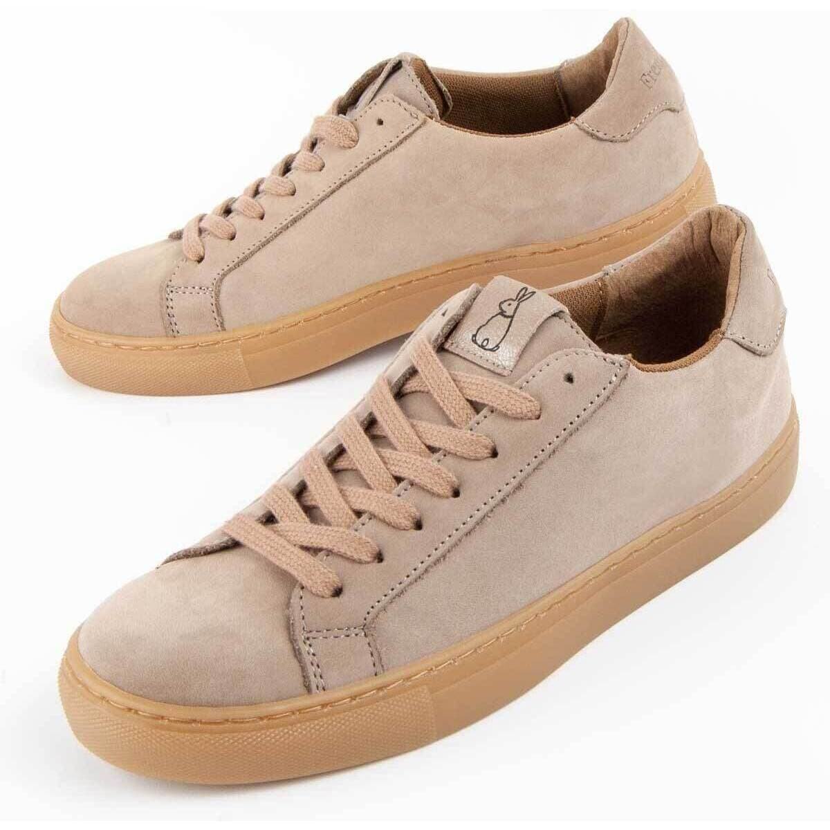 Women's Sneakers Purapiel Beige