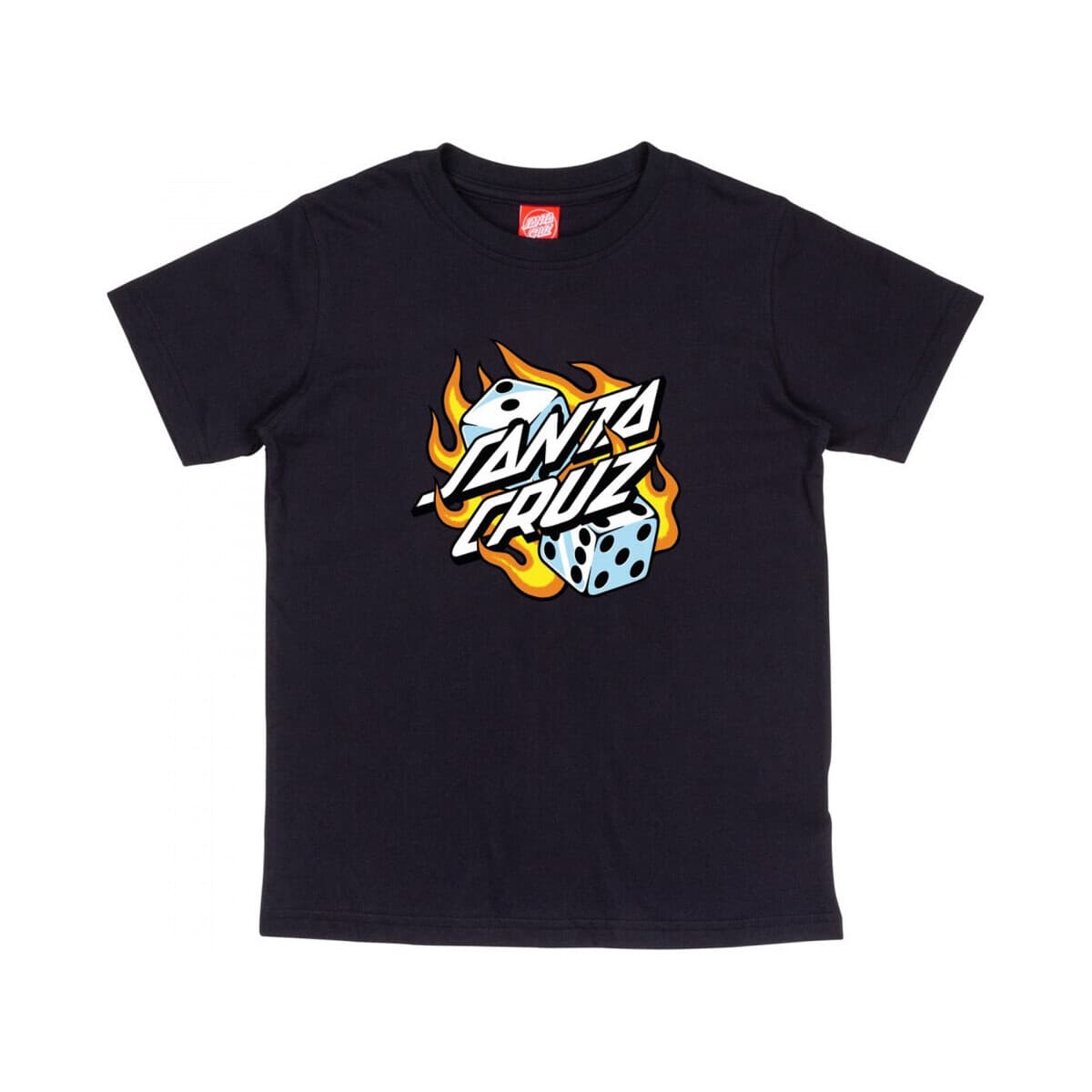 Boys' T-Shirts Santa Cruz Black