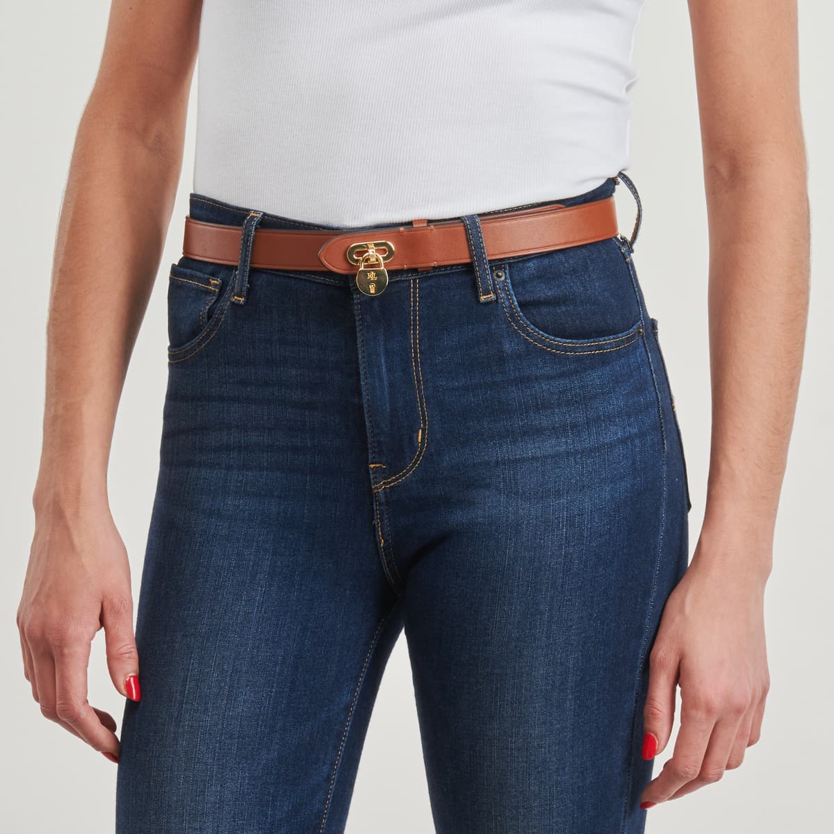 Women's Belts Lauren Ralph Lauren Brown