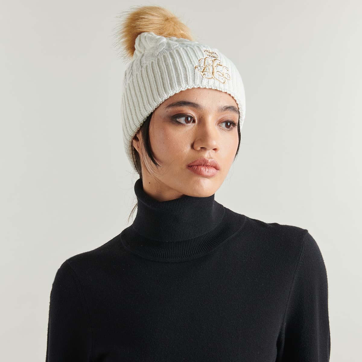 Women's Beanies Lauren Ralph Lauren White