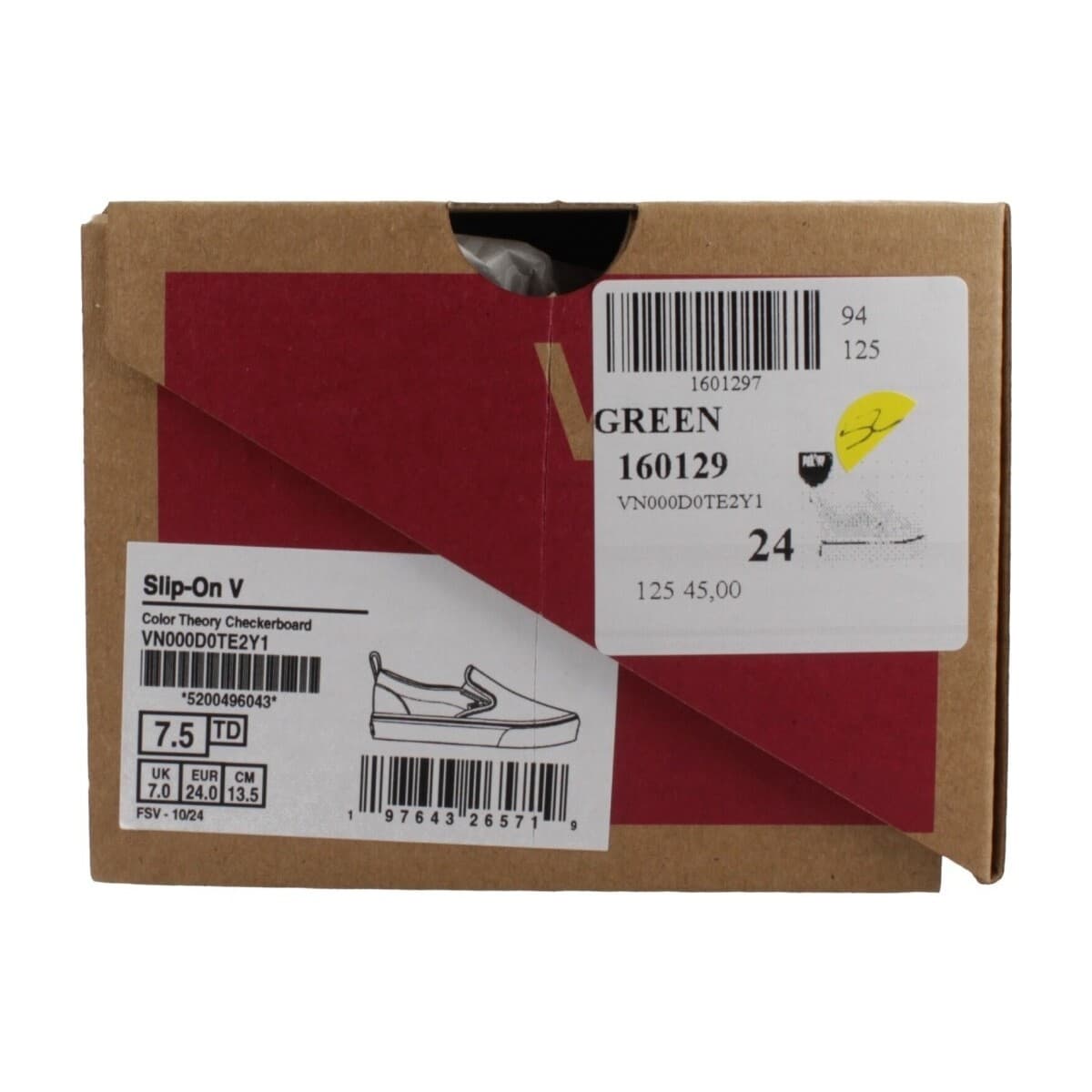 Boys' Sneakers Vans Green