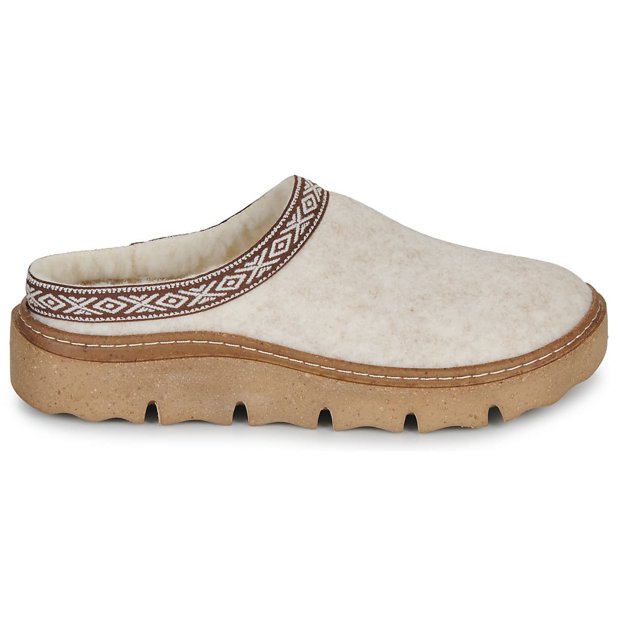 Women's House Slippers Josef Seibel White