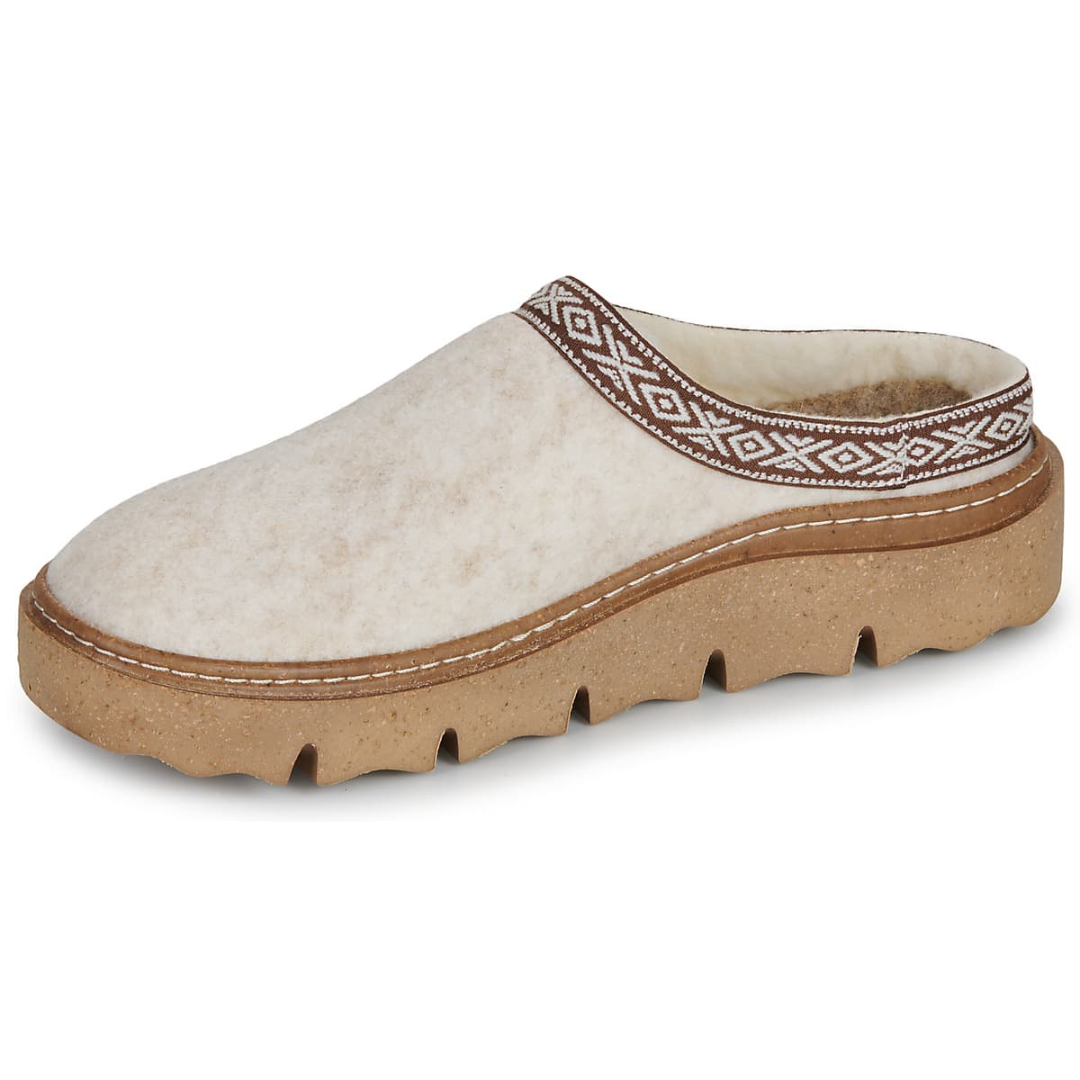 Women's House Slippers Josef Seibel White