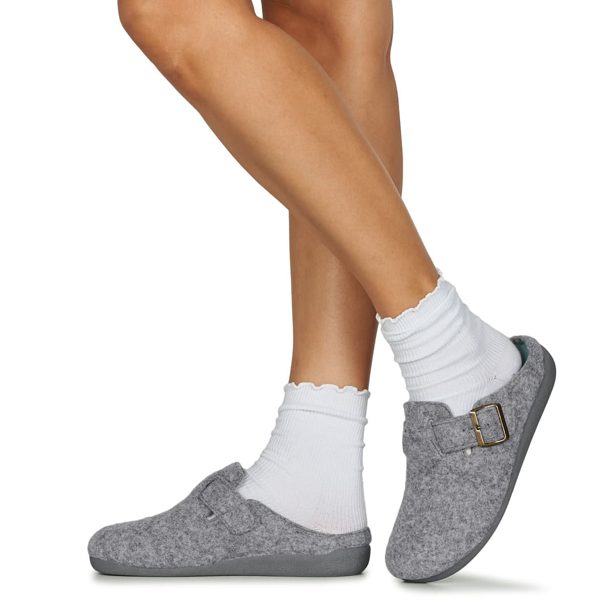 Women's House Slippers Josef Seibel Gray