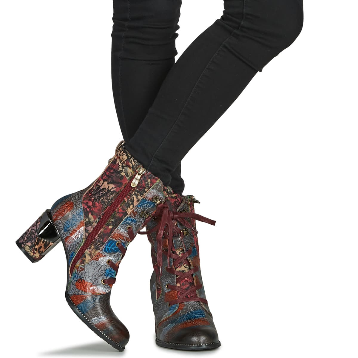 Women's Ankle Boots Laura Vita Multicolor