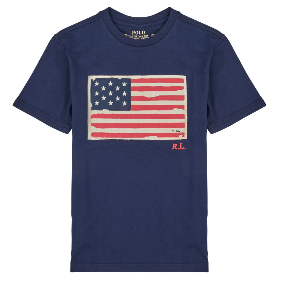 T-shirt με κοντά μανίκια Polo Ralph Lauren SS FLAG TEE