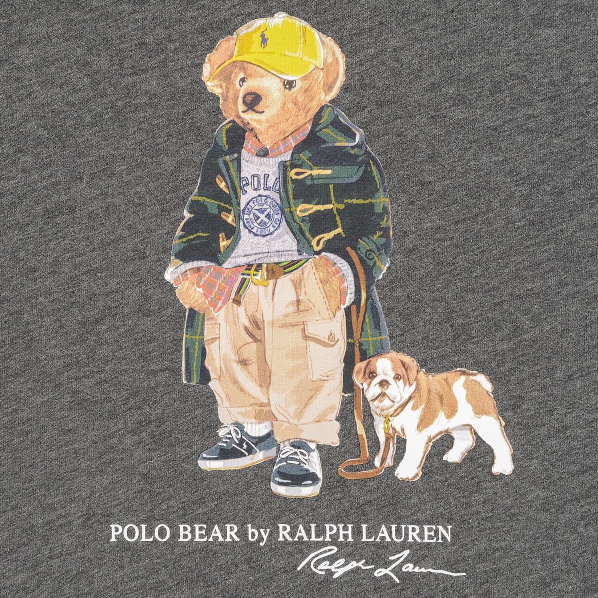 Girls' T-Shirts Polo Ralph Lauren Gray