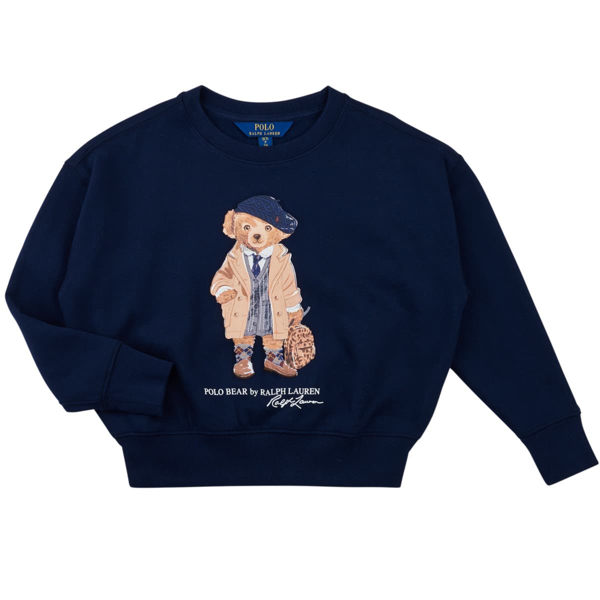 Αθλητικό T-shirt Polo Ralph Lauren BEAR KNIT-SWEATSHIRT
