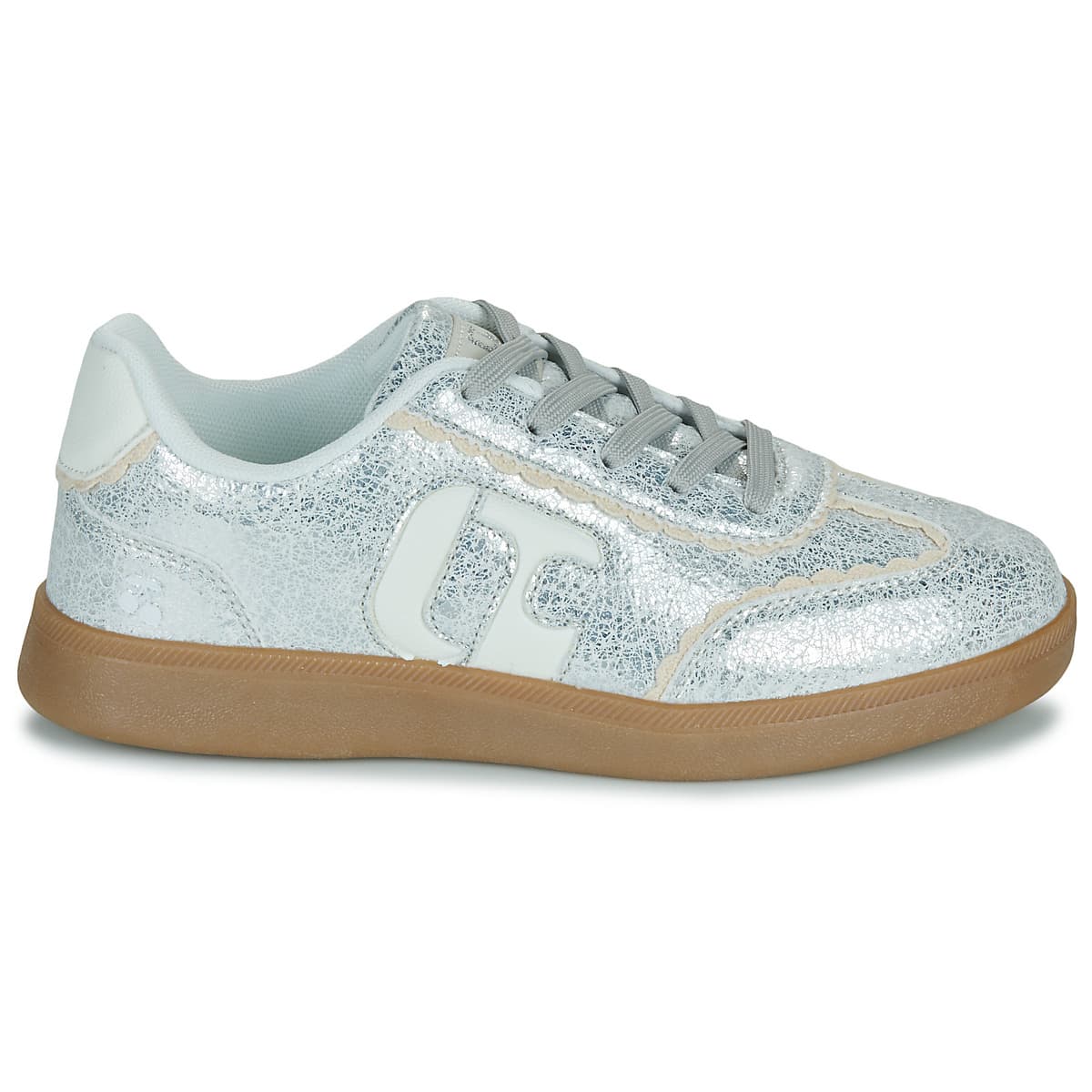 Women's Sneakers Le Temps des Cerises Silver