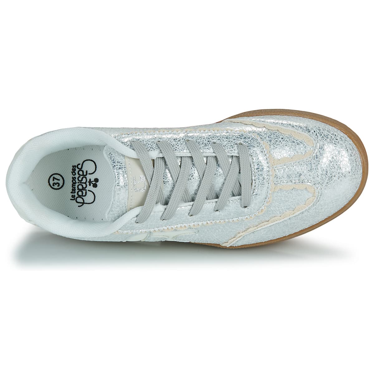 Women's Sneakers Le Temps des Cerises Silver