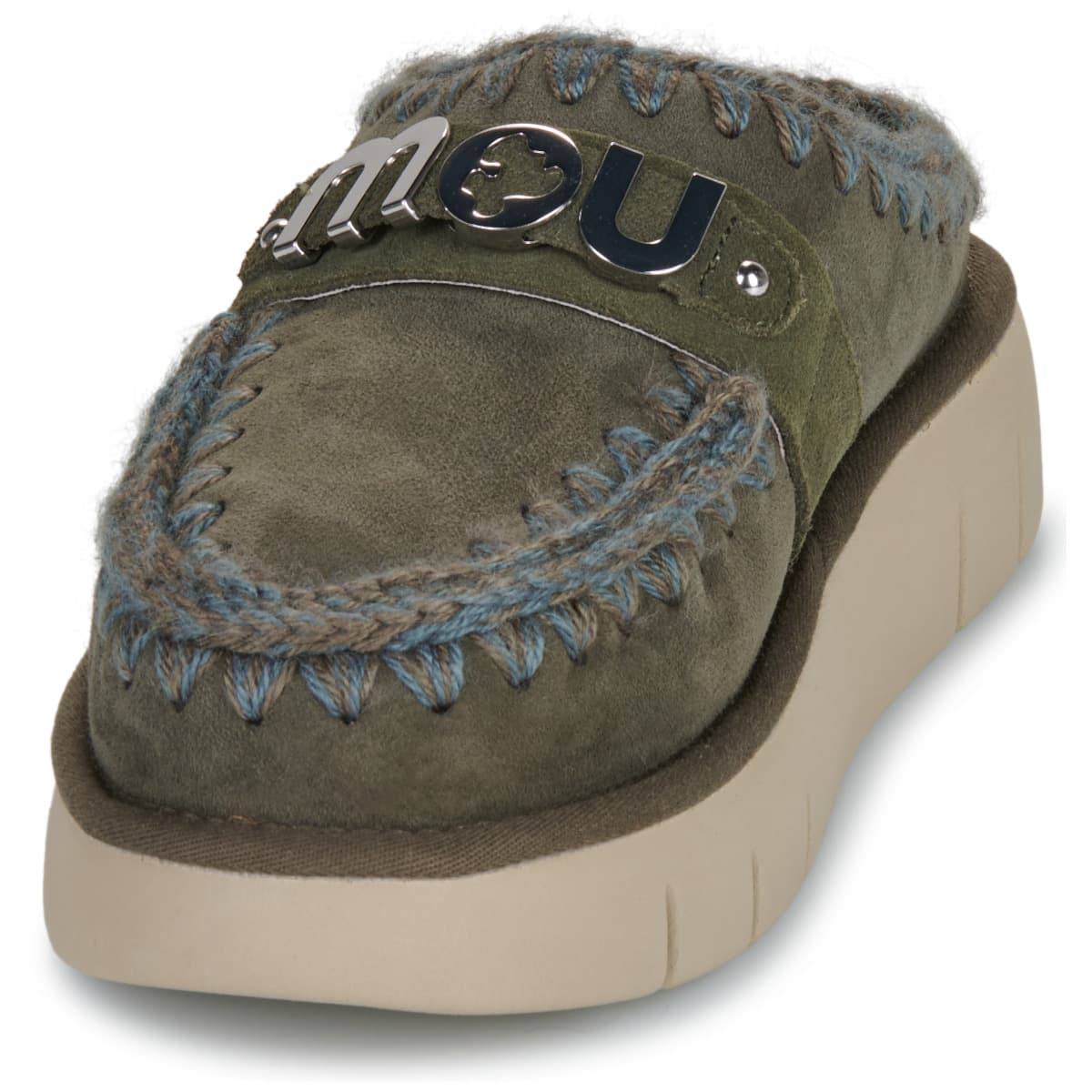 Women's Mules Mou Khaki