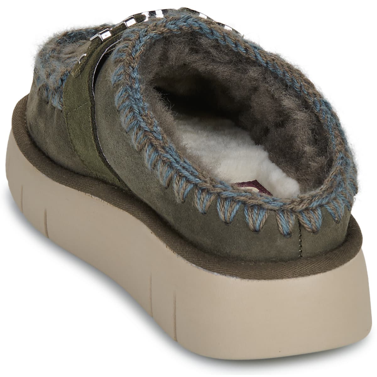 Women's Mules Mou Khaki