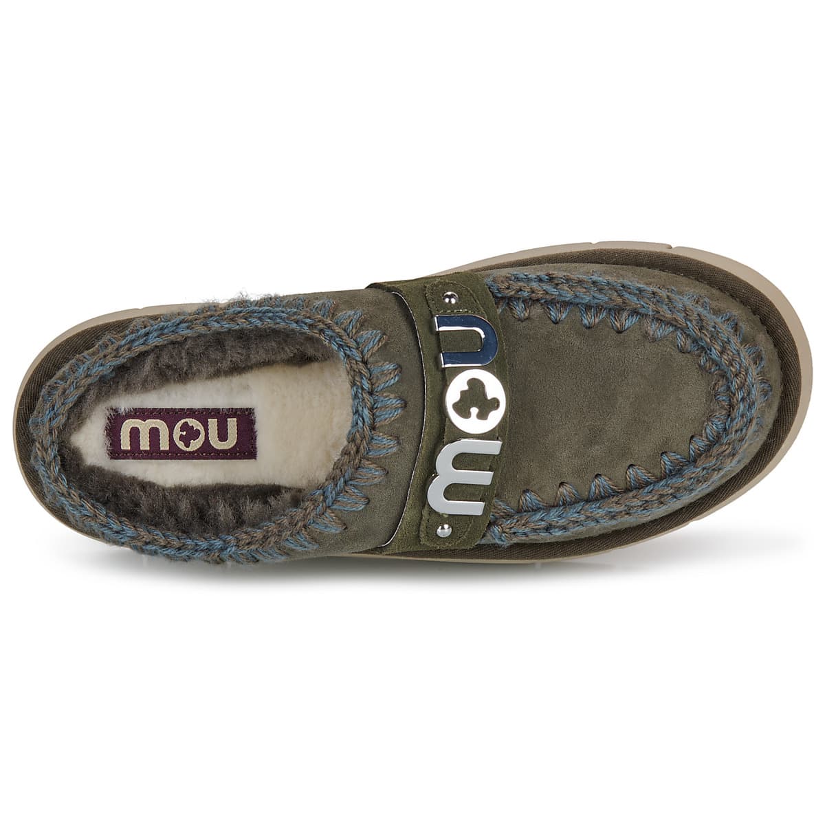 Women's Mules Mou Khaki