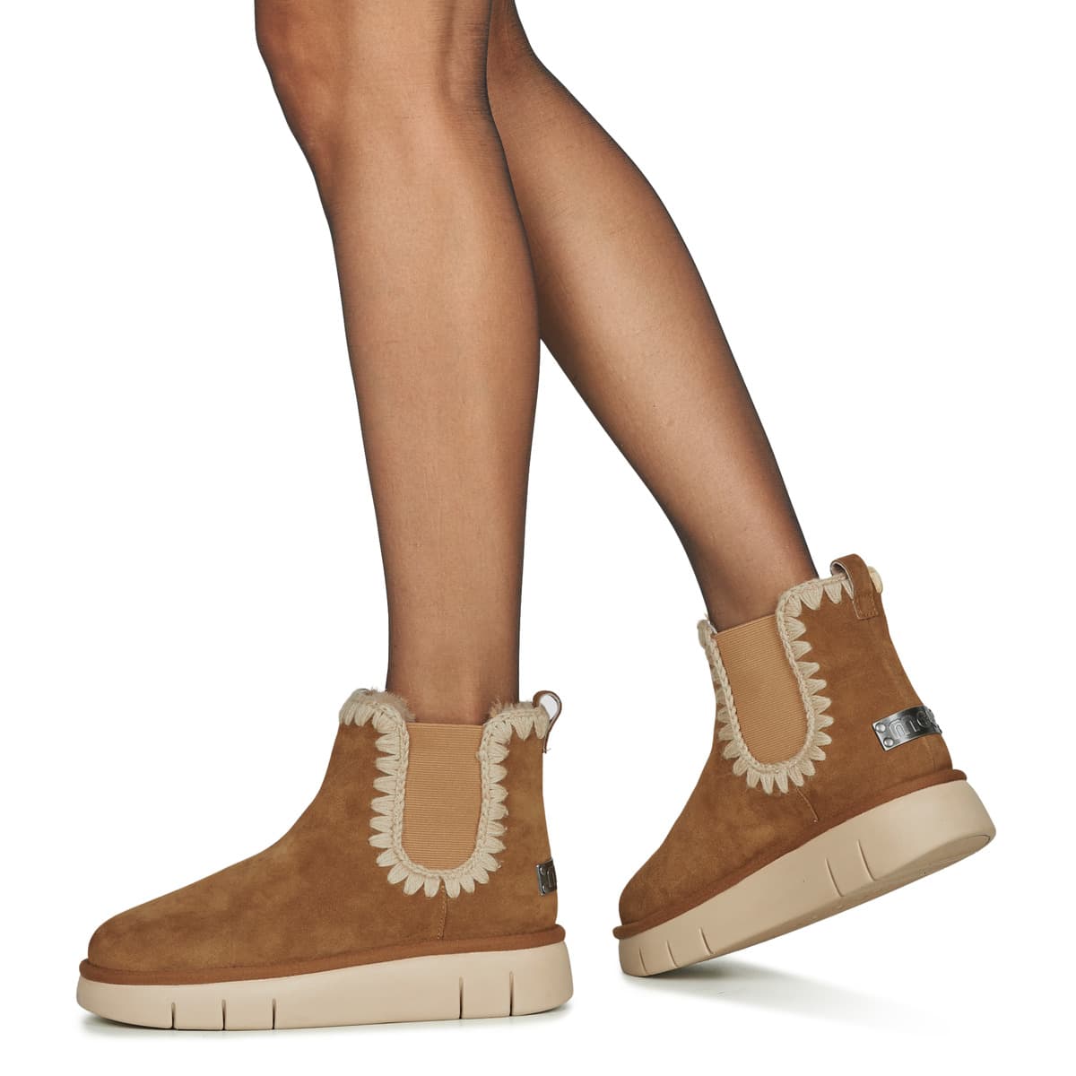 Women's Boots Mou Brown