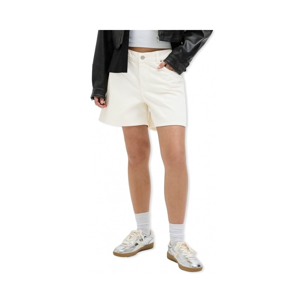 Women's Shorts JJXX White