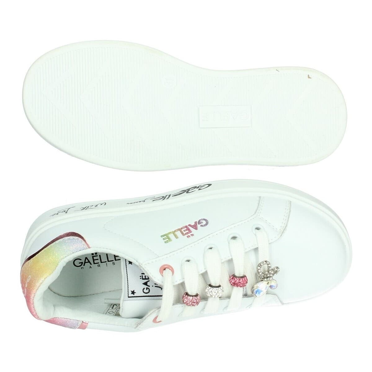 Girls' Sneakers GaËlle Paris White