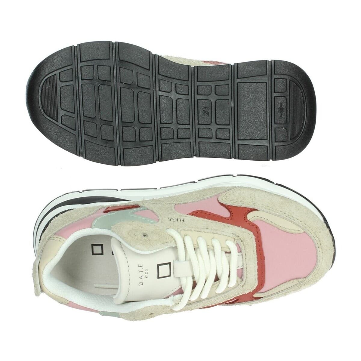 Girls' Sneakers D.A.T.E. Beige