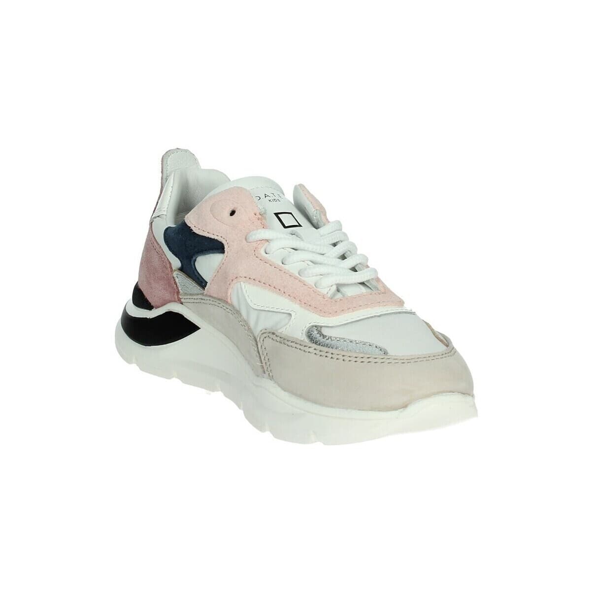 Girls' Sneakers D.A.T.E. White