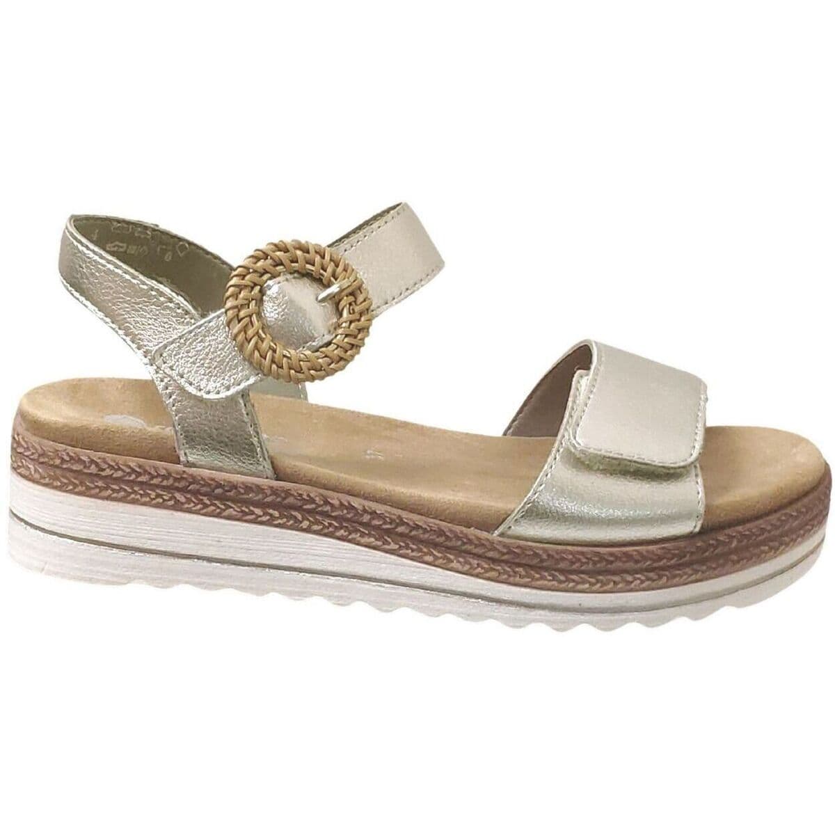 Women's Platforms Remonte Gold