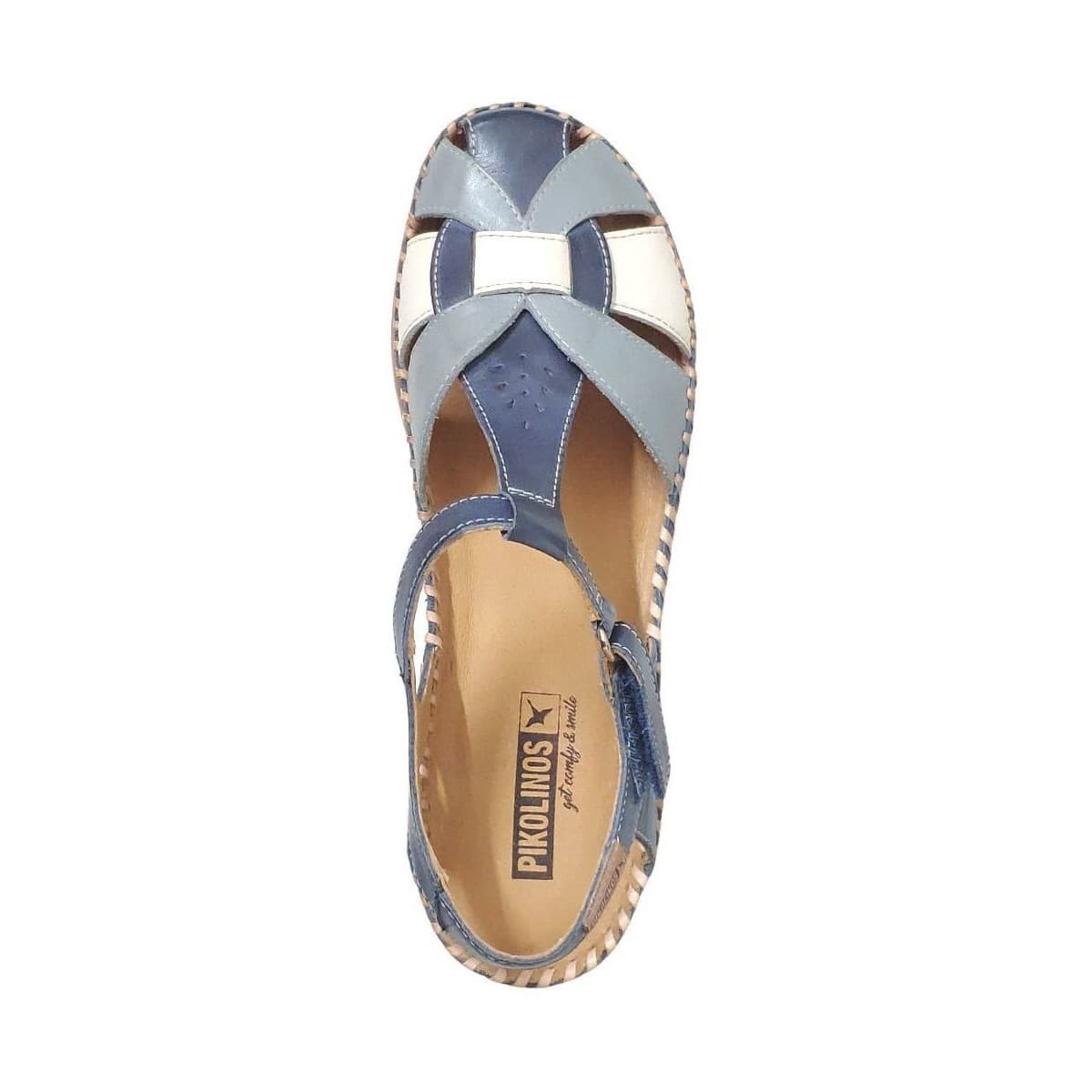 Women's Platforms Pikolinos Blue