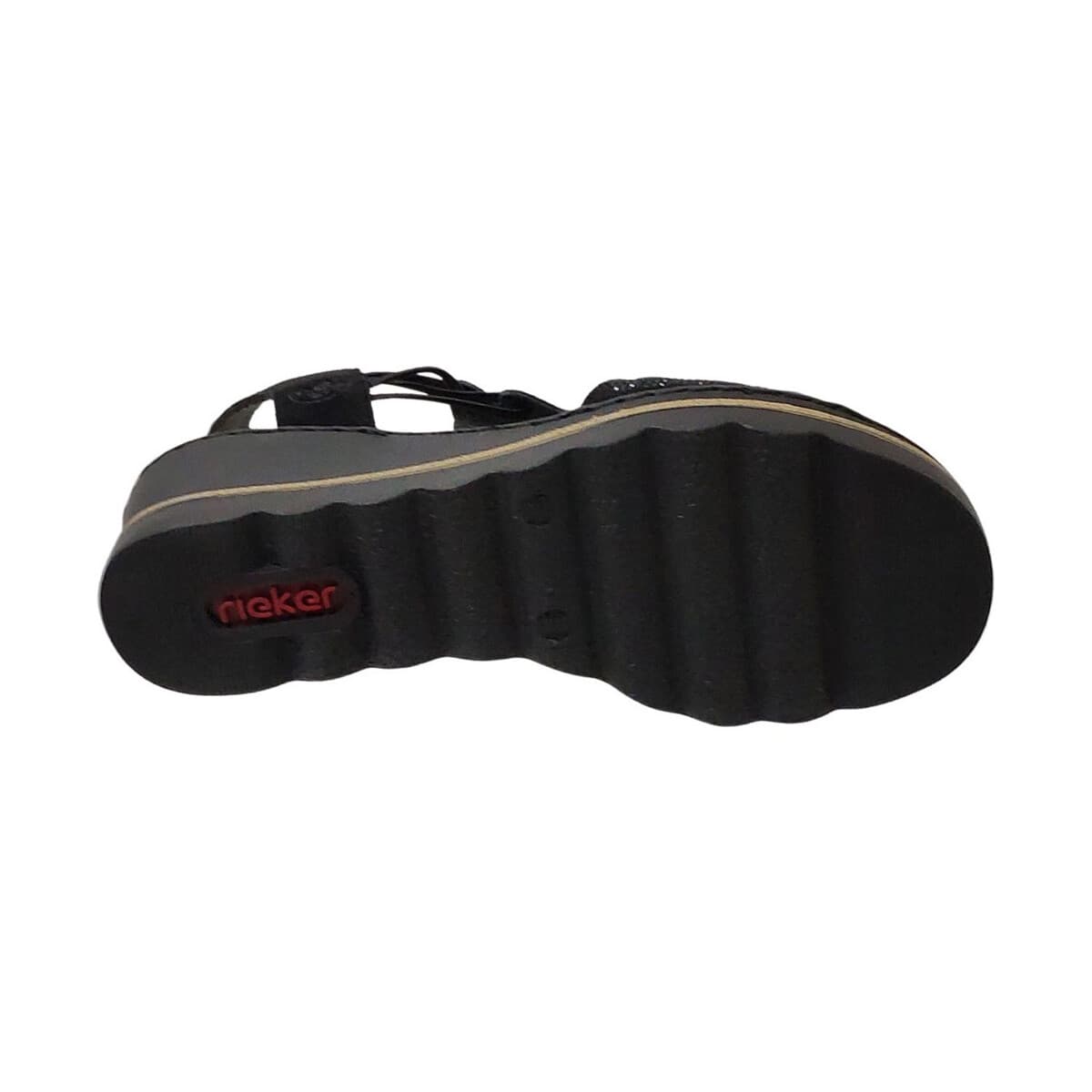 Women's Platforms Rieker Black