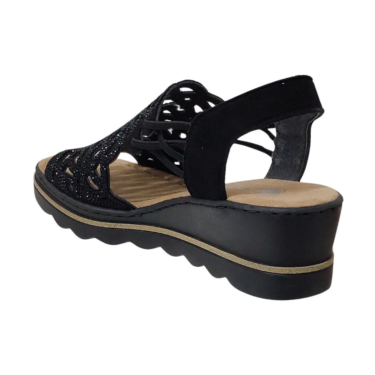 Women's Platforms Rieker Black