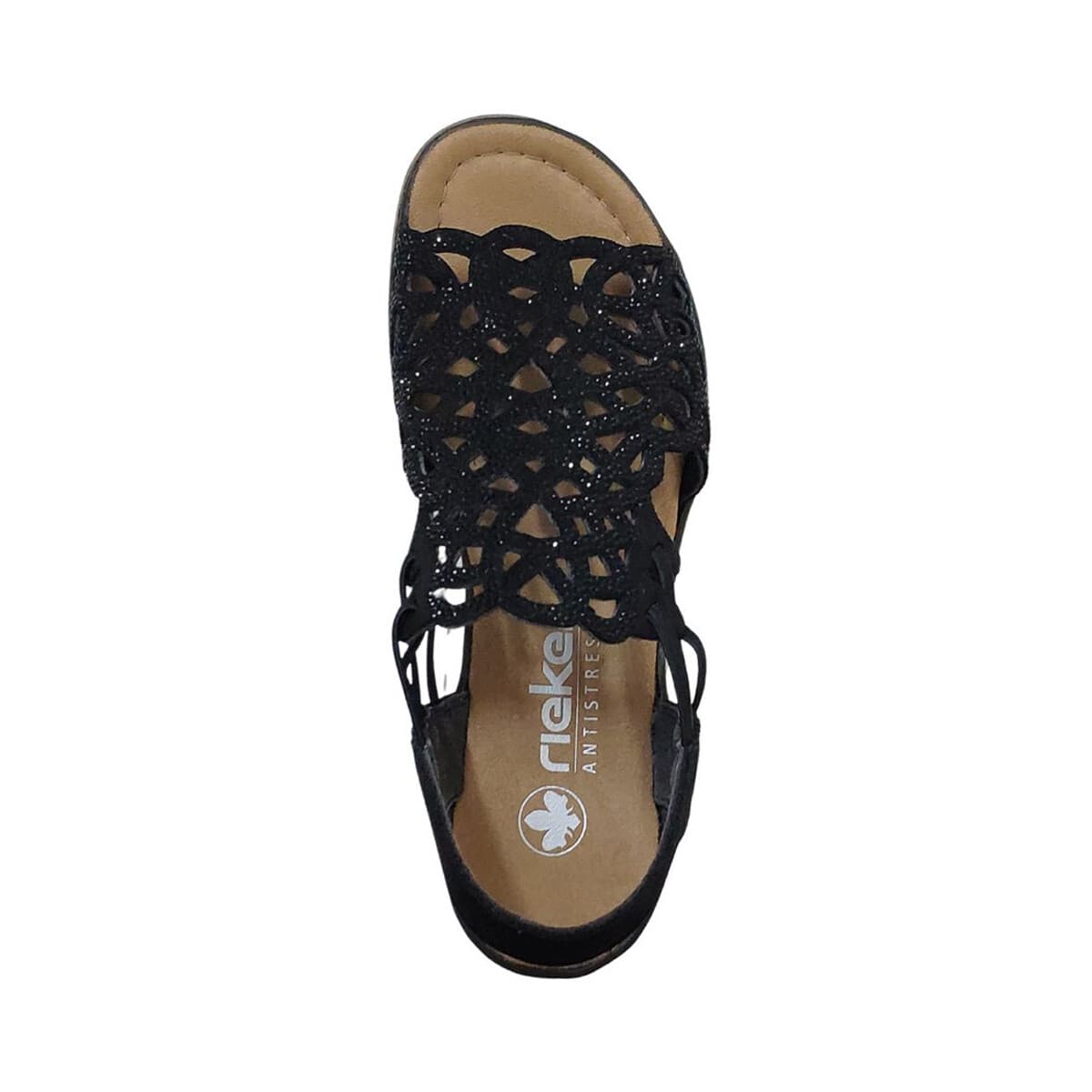 Women's Platforms Rieker Black