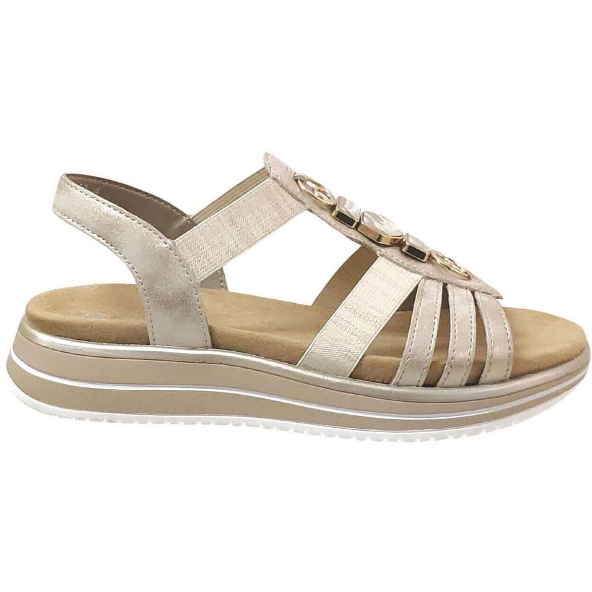 Women's Platforms Remonte Gold