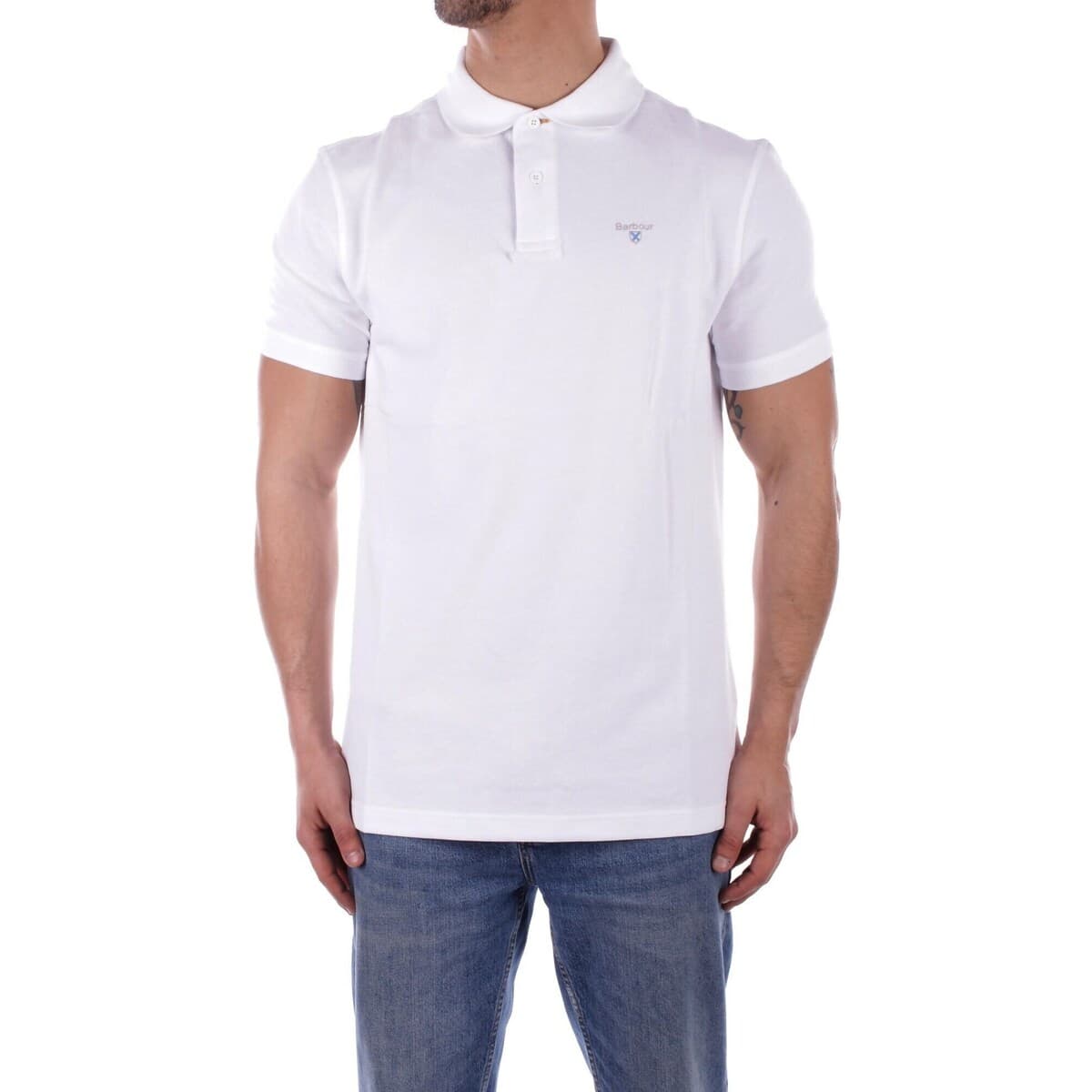 T-shirt με κοντά μανίκια Barbour MML0012