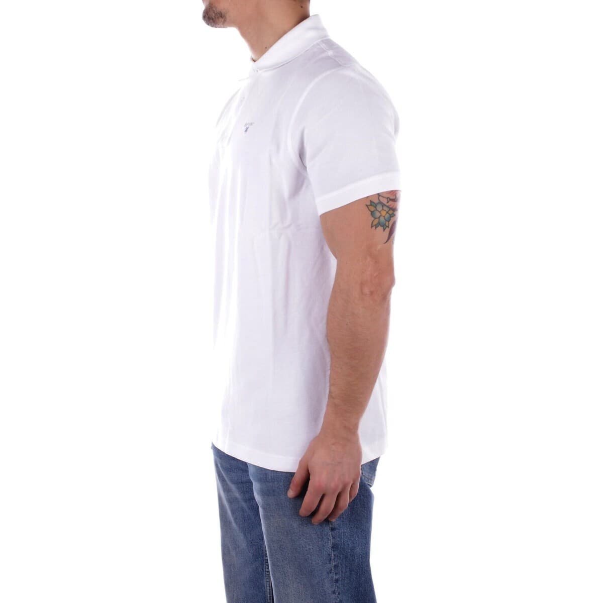 Men's T-Shirts Barbour White