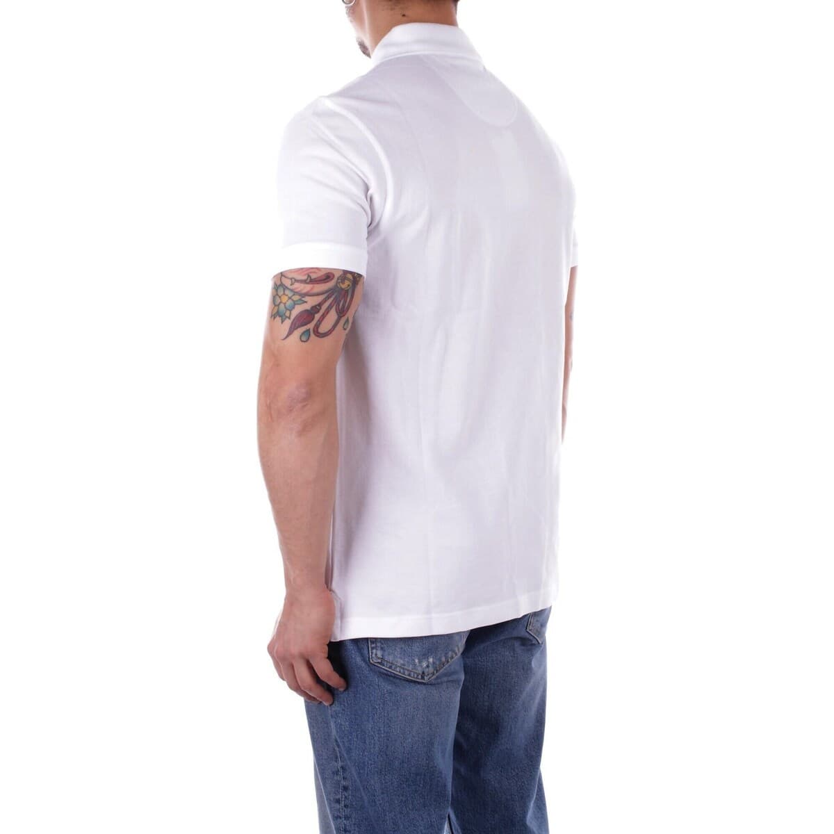 Men's T-Shirts Barbour White