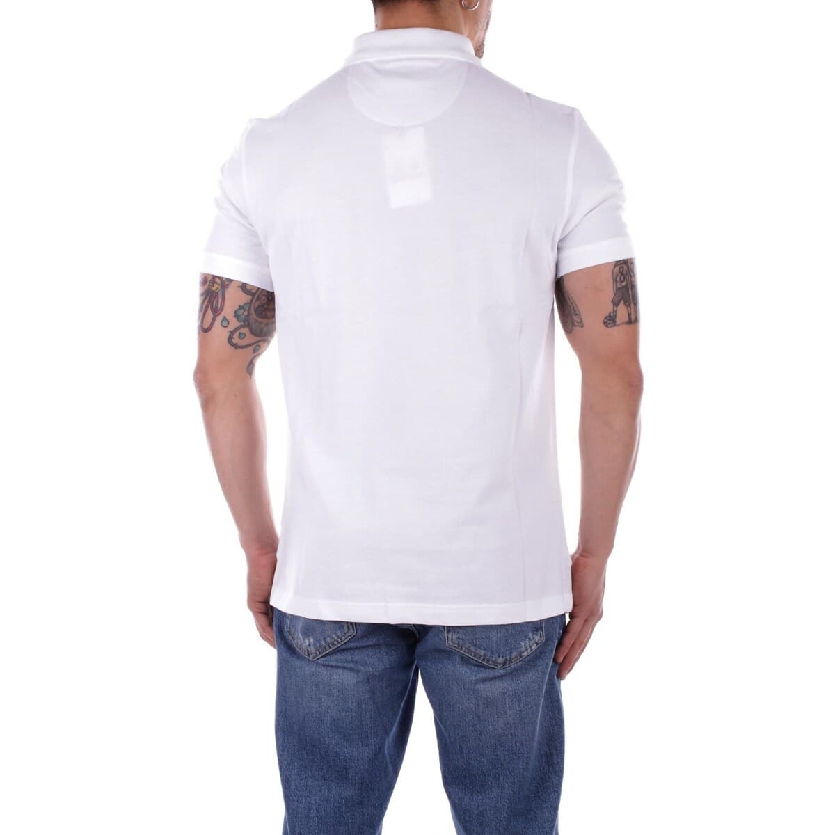Men's T-Shirts Barbour White