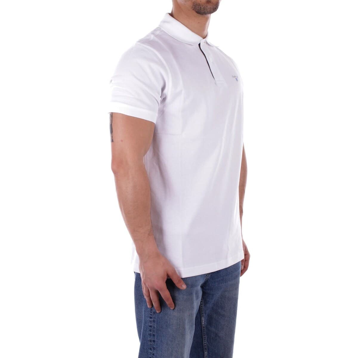 Men's T-Shirts Barbour White
